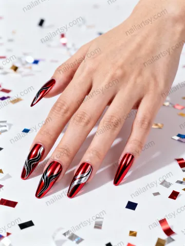 New Year Nail Design #959 Image
