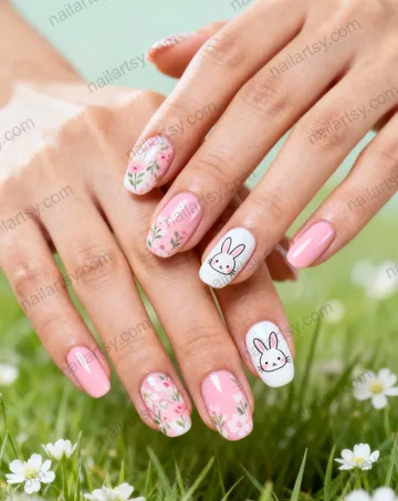 Glossy Nail Design #1134 Image