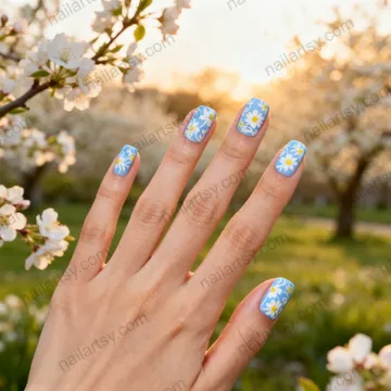 Floral Nail Design #62 Image