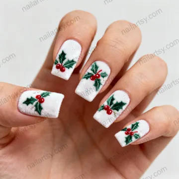 Velvet Nail Design #349 Image