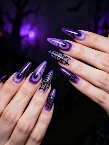 Purple Nail Design #742 Image