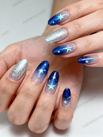 Glitter Nail Design #826 Image