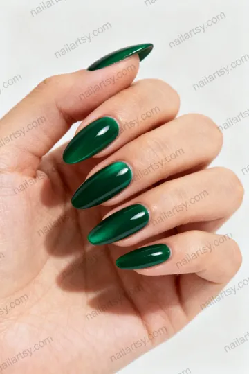 Green Nail Design #721 Image