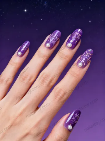 Pearl Nail Design #864 Image