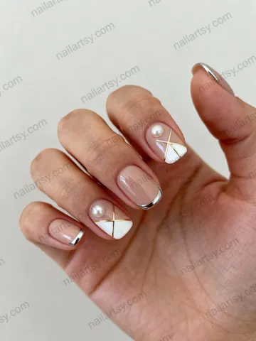 Press On Nail Design #1062 Image