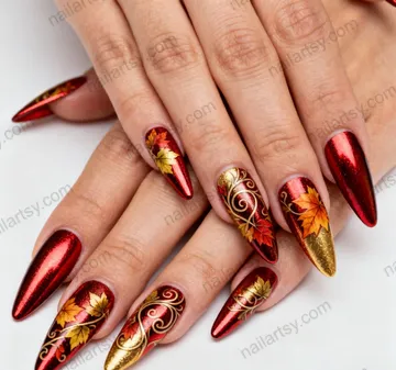 Dip Powder Nail Design #1077 Image