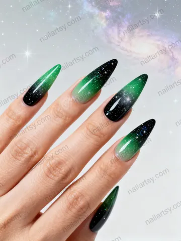 Green Nail Design #697 Image