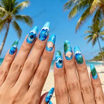 Cat Eye Nail Design #568 Image