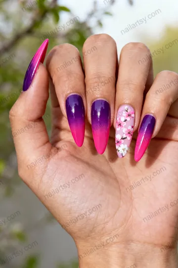 Ombre Nail Design #1037 Image