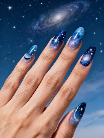 Cat Eye Nail Design #433 Image