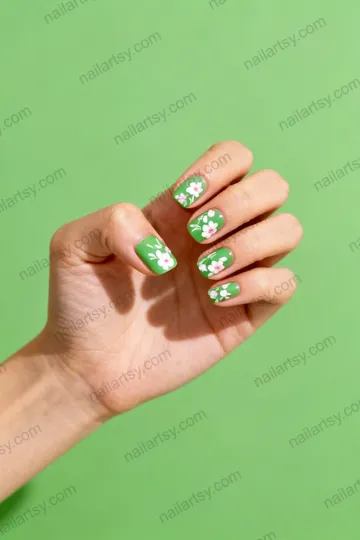 Floral Nail Design #164 Image