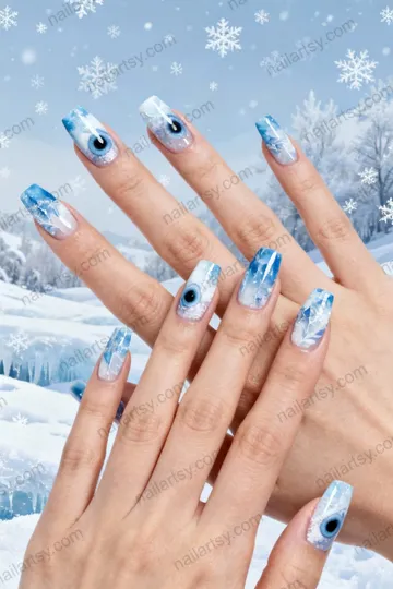 Squoval Nail Design #977 Image
