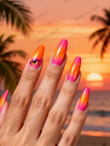 Edge Nail Design #728 Image