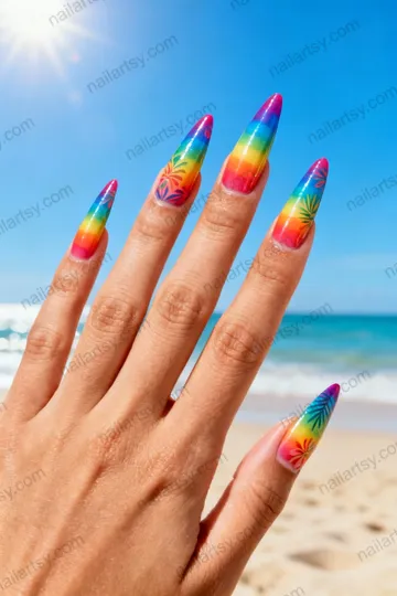 Dip Powder Nail Design #1000 Image