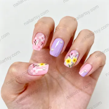 Press On Nail Design #1043 Image