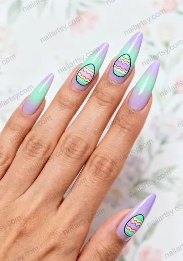 Acrylic Nail Design #1135 Image