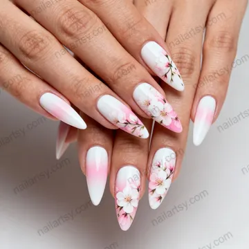 White Nail Design #369 Image