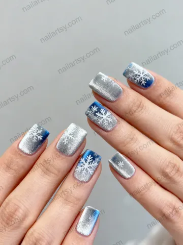 Velvet Nail Design #343 Image