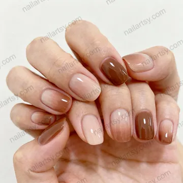 Brown Nails