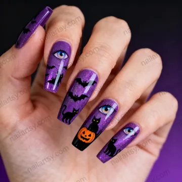 Cat Eye Nail Design #262 Image