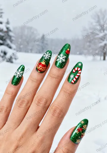 Christmas Nail Design #1113 Image