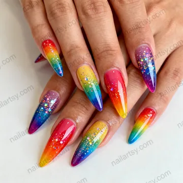 Acrylic Nail Design #987 Image