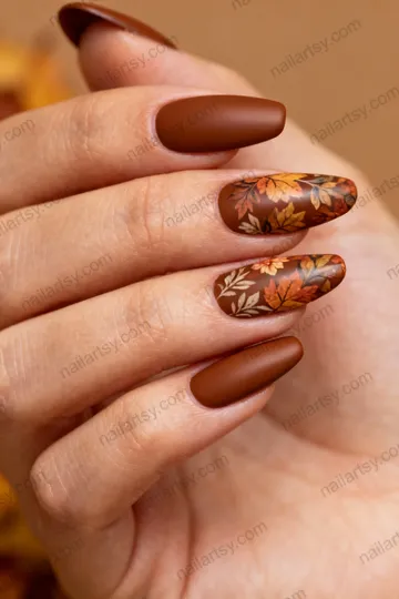 Brown Nail Design #70 Image
