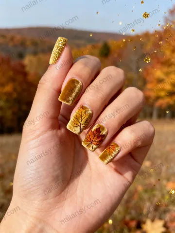 Autumn Nail Design #952 Image