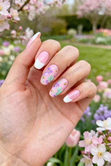 French Nail Design #801 Image