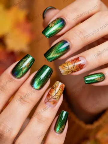 Cat Eye Nail Design #427 Image