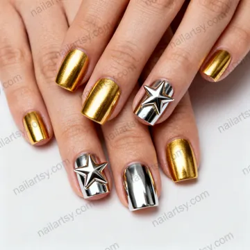 New Year Nail Design #850 Image