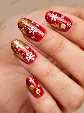 Christmas Nail Design #1016 Image