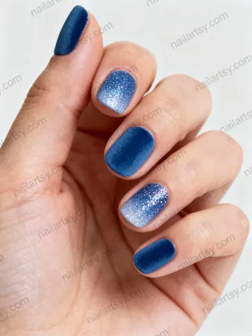 Velvet Nail Design #49 Image