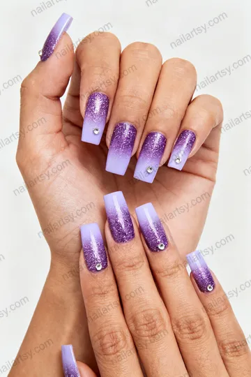 Purple Nail Design #400 Image