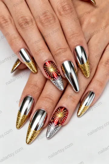 Press On Nail Design #1048 Image