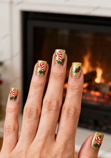 Christmas Nail Design #1104 Image