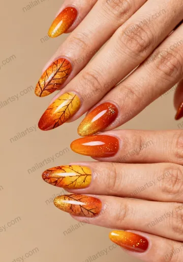 Ombre Nail Design #1085 Image