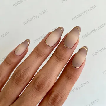 Nude Nail Design #886 Image