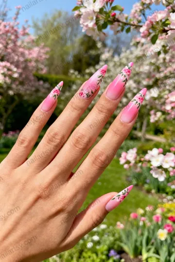 Pink Nail Design #809 Image
