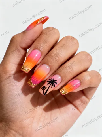 Acrylic Nail Design #1237 Image