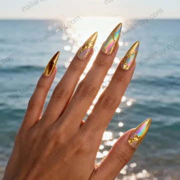 Acrylic Nail Design #1222 Image