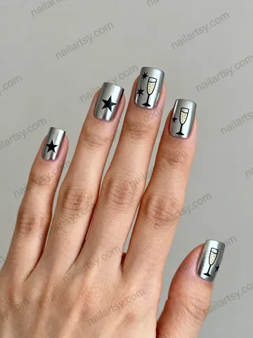 Press On Nail Design #1187 Image