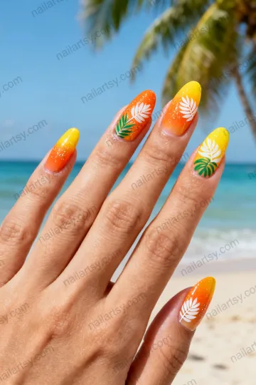 Ombre Nail Design #1225 Image