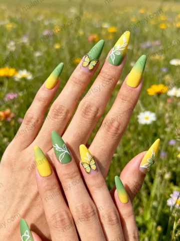 Acrylic Nail Design #1216 Image
