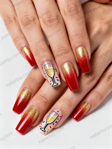 Dip Powder Nail Design #1171 Image