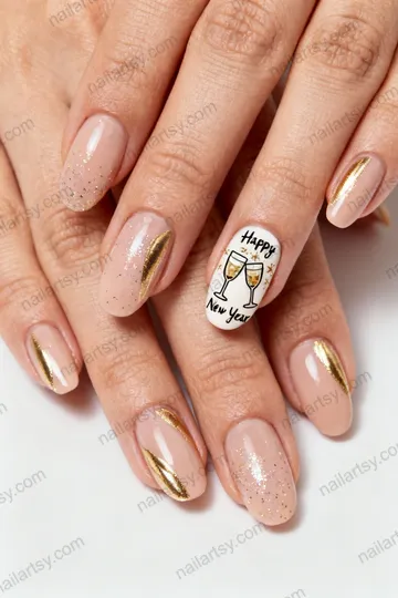 Dip Powder Nail Design #1178 Image