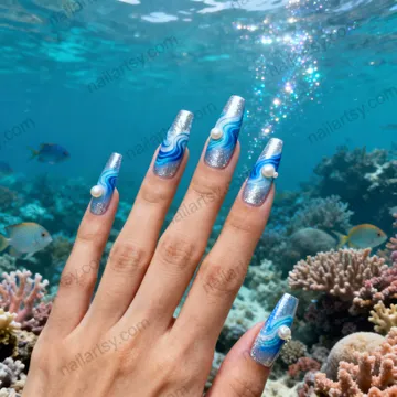 Ombre Nail Design #1224 Image