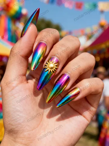 Acrylic Nail Design #1227 Image