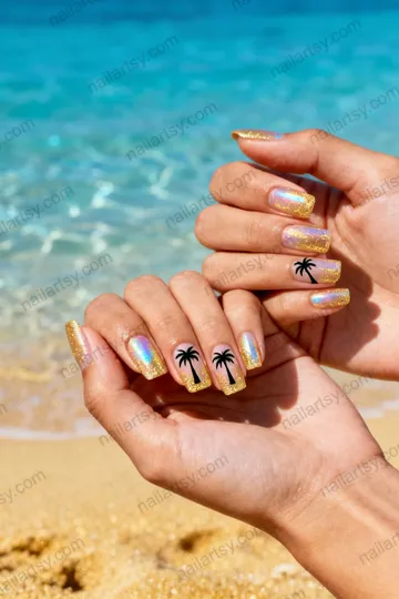 Aurora Nail Design #1229 Image