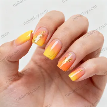 Ombre Nail Design #1243 Image